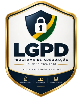 Selo LGPD de privacidade e segurança